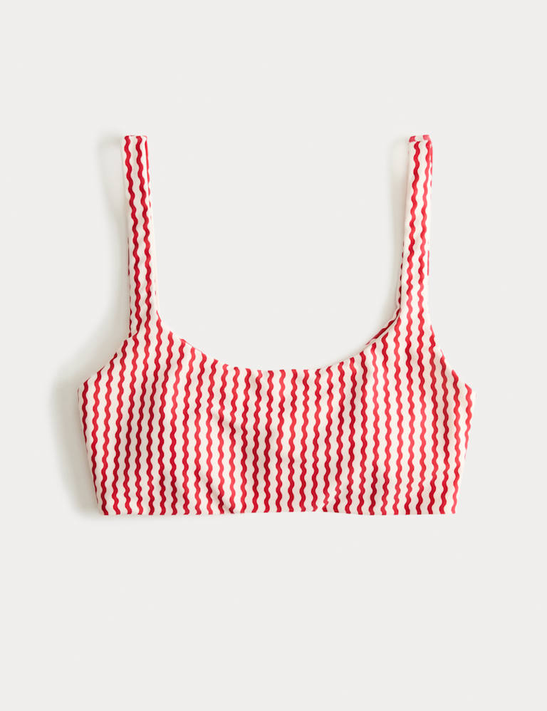 Printed Scoop Neck Bikini Set 1 of 6