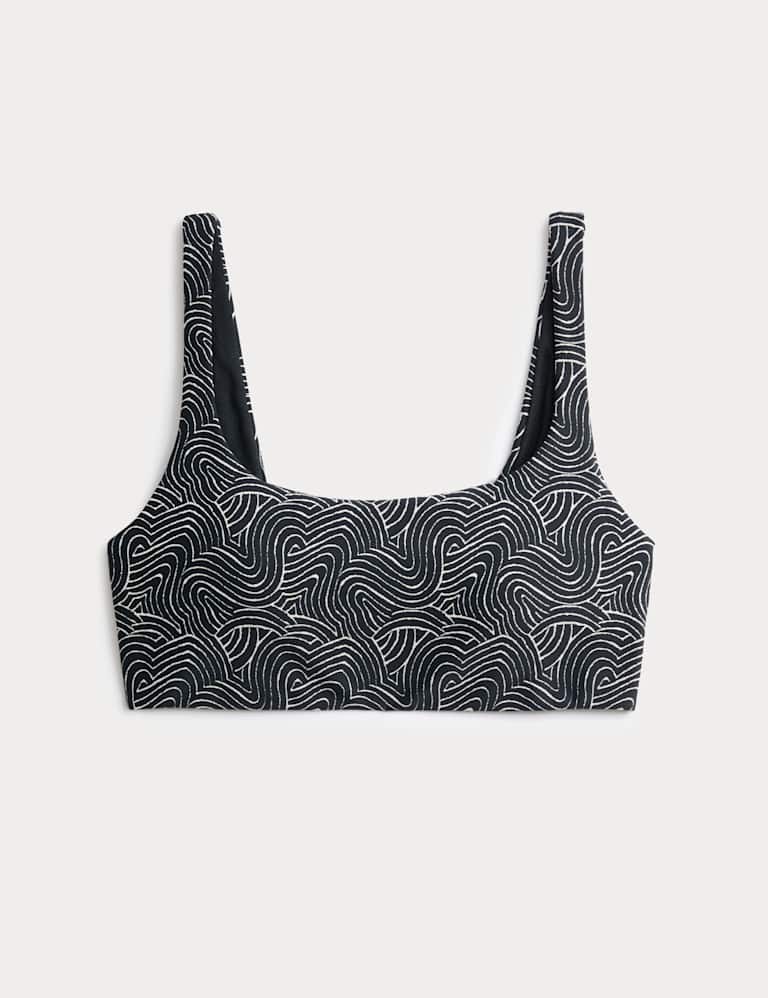 Printed Scoop Neck Bikini Set 1 of 5