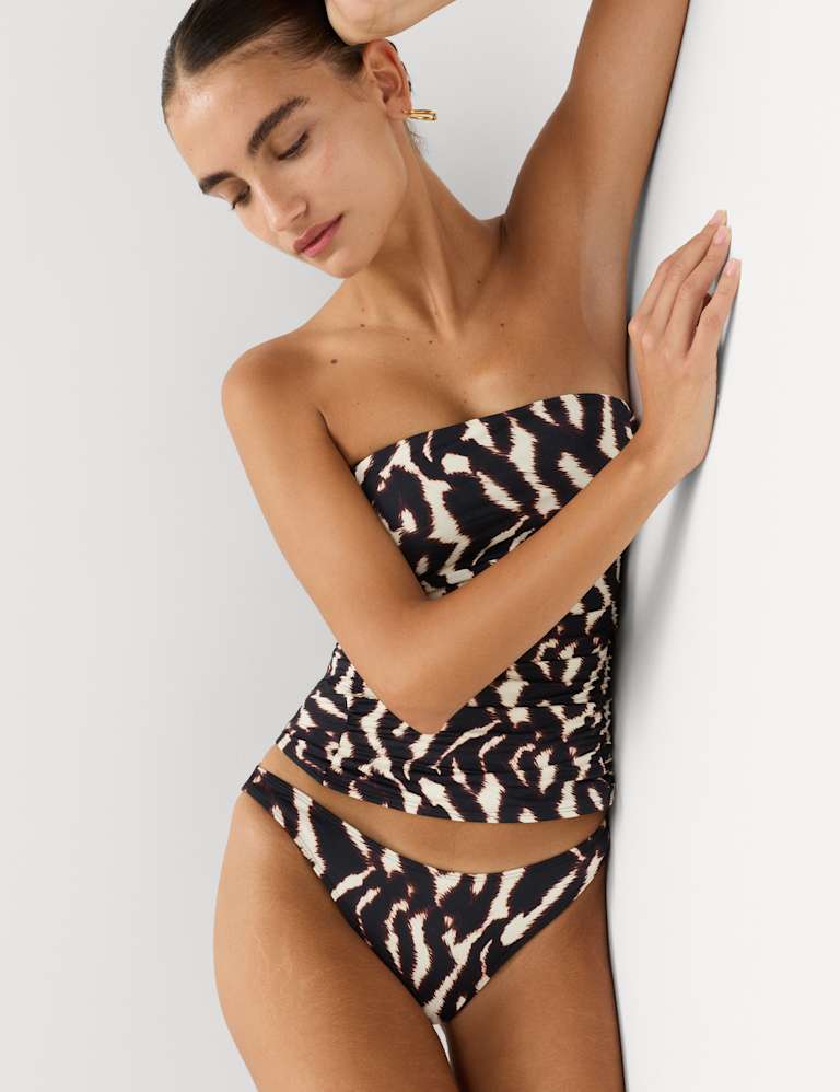 Printed Plunge Bikini Set 6 of 6