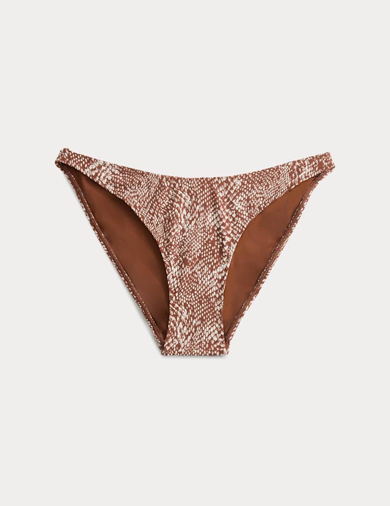 Printed Plunge Bikini Set 2 of 6