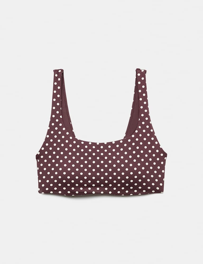 Scoop Neck Bikini Top & Bottom Set 1 of 6