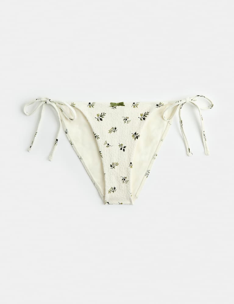 Textured Triangle Bikini Top & Bottom Set 2 of 6