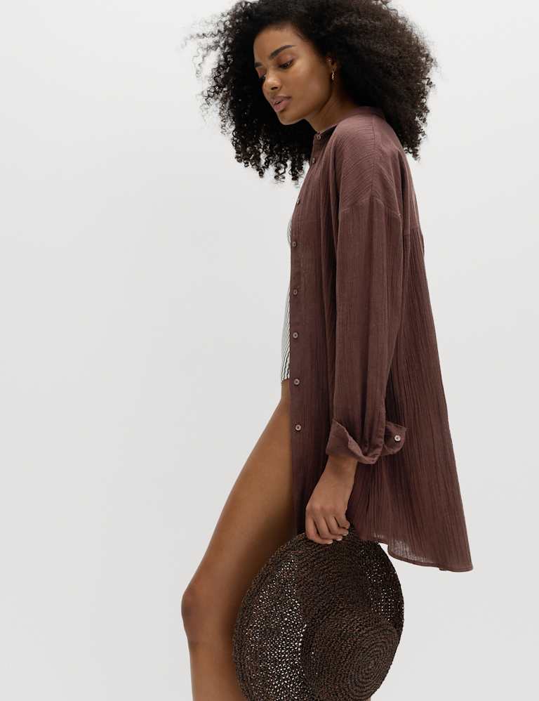 Crinkle Shirt & Trouser Set 3 of 6