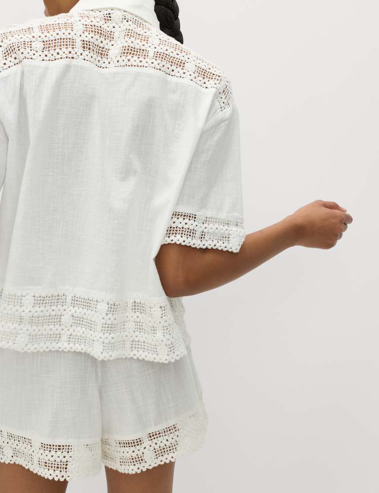 Textured Shirt & Short Set 4 of 6