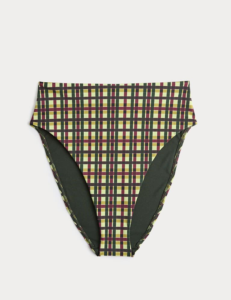 Checked Padded Wired Bikini Set 2 of 6