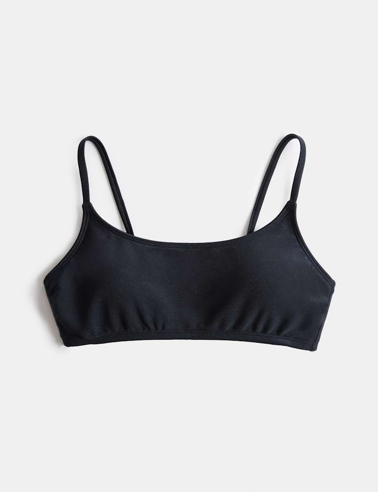 Scoop Neck Cropped Bikini Set 1 of 6