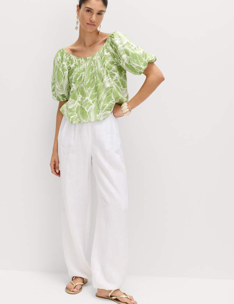 Linen Rich Top & Shorts Set 4 of 6