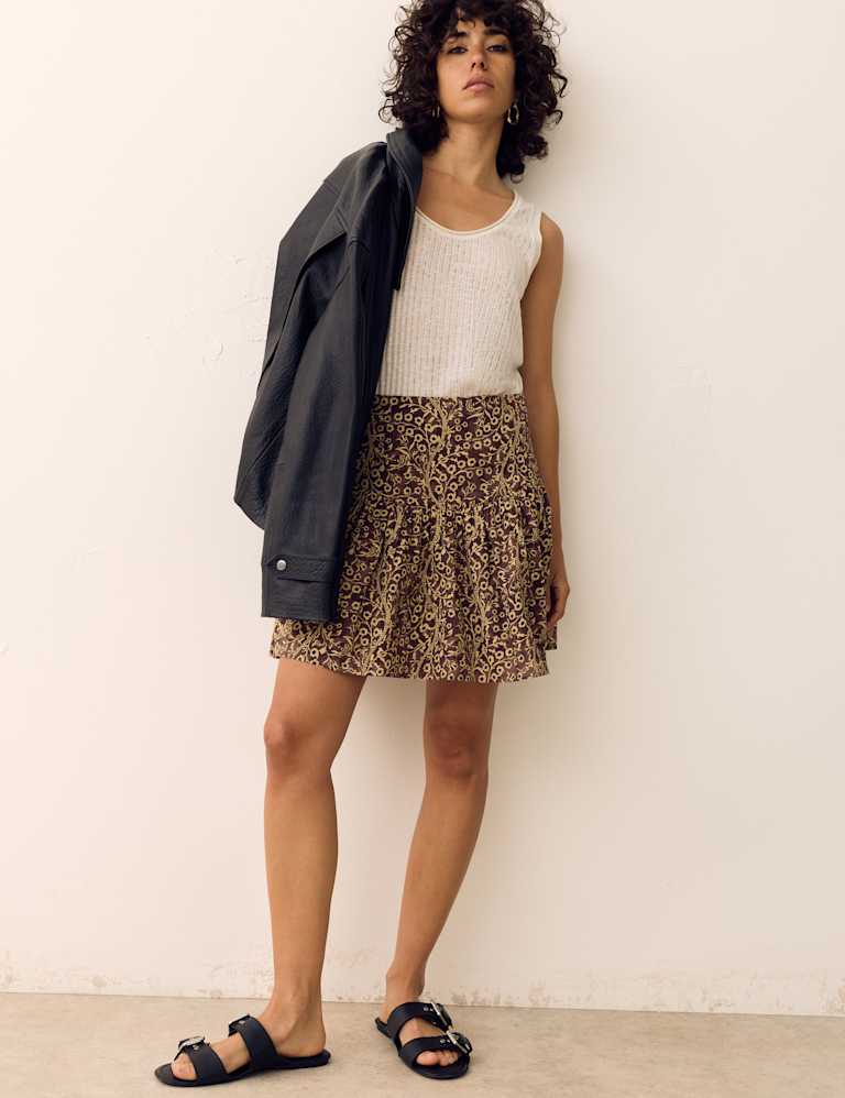 Floral Top & Skirt Set 4 of 6