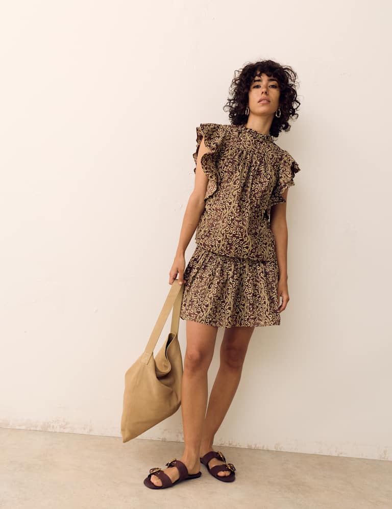 Floral Top & Skirt Set 5 of 6