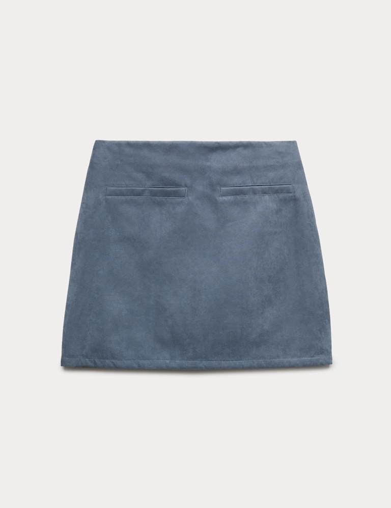 Suede Jacket & Skirt Set 3 of 6