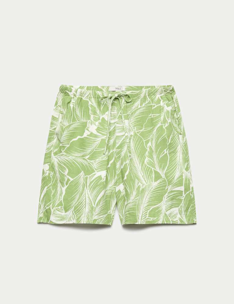 Linen Rich Top & Shorts Set 2 of 6