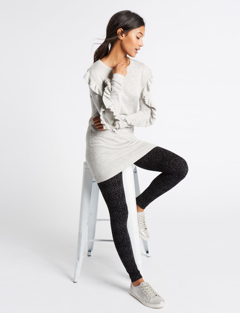 M&s animal print leggings shop