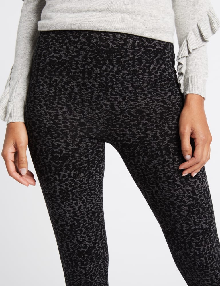 M&s leopard print leggings top