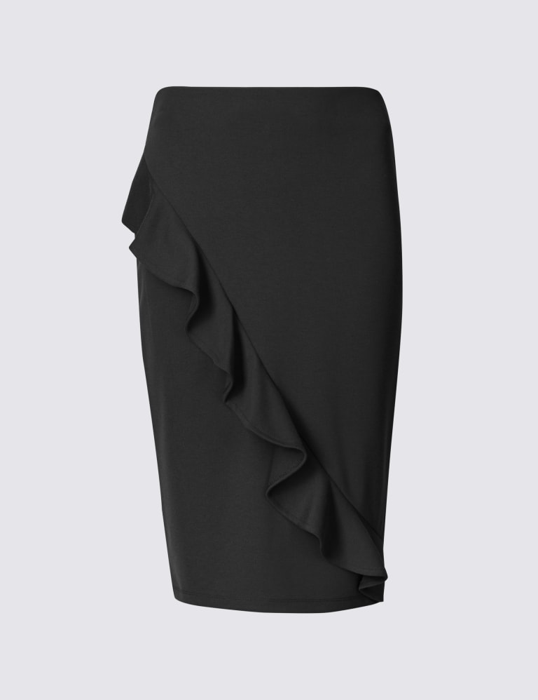 Black midi skirt m&s shop