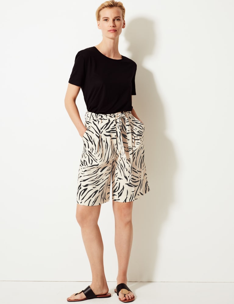Marks and spencer tailored shorts on sale