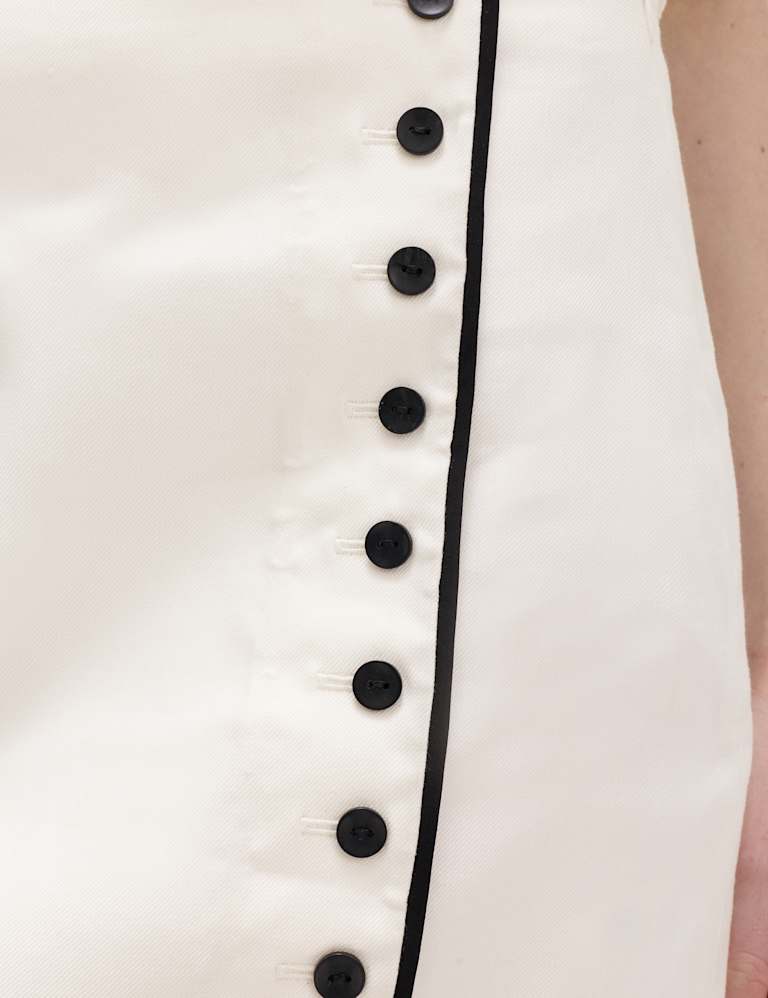 Piping Waistcoat & Skirt Set 6 of 6