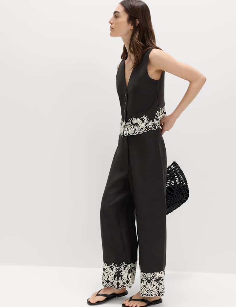 Cutwork Waistcoat & Trouser Set 5 of 6