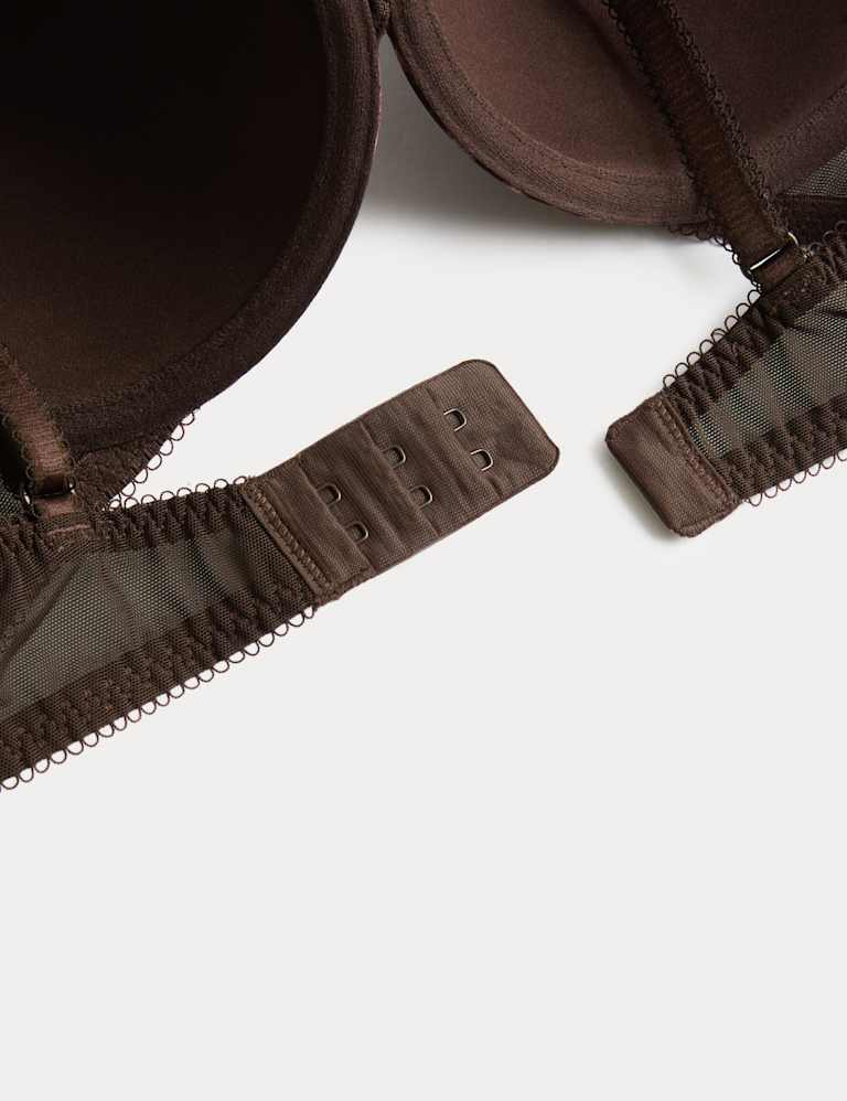 Jasmine Lace Wired Printed Plunge Bra Set 6 of 6