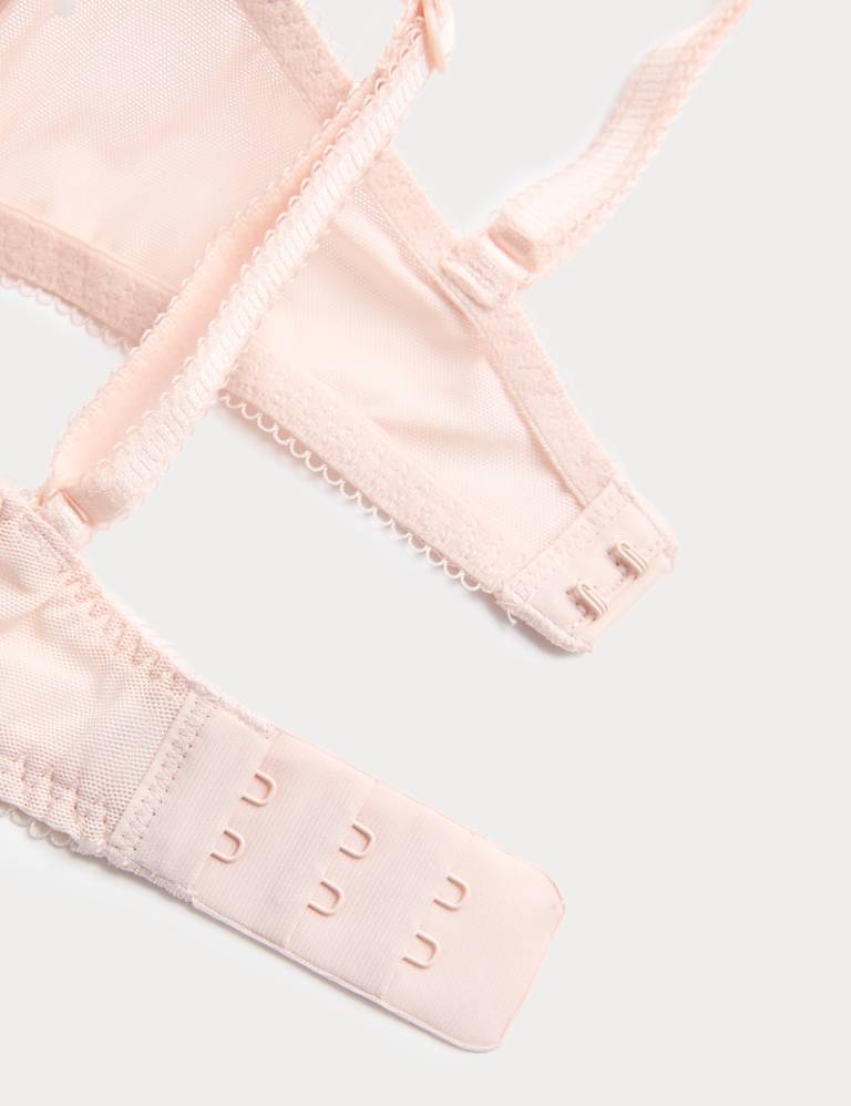 Jasmine Lace Wired Demi Cup Bra Set A-E 6 of 6