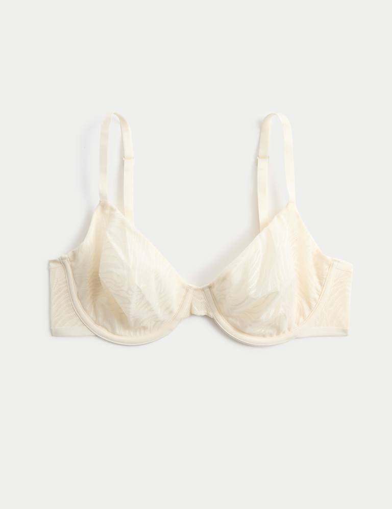 Body Lace Wired Demi Cup Bra Set A-E 2 of 6