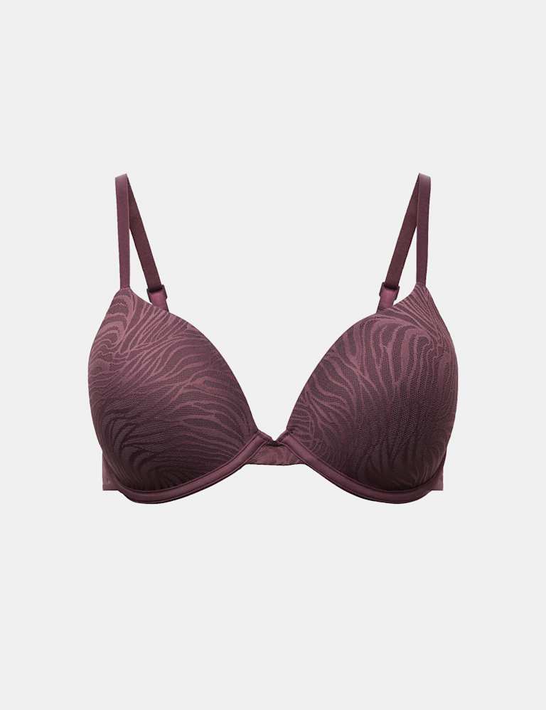 Body Lace Wired Demi Cup Bra Set A-E 2 of 6