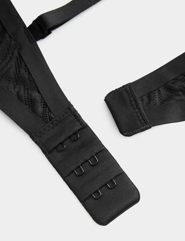 Body Lace Wired Demi Cup Bra Set A-E 6 of 6