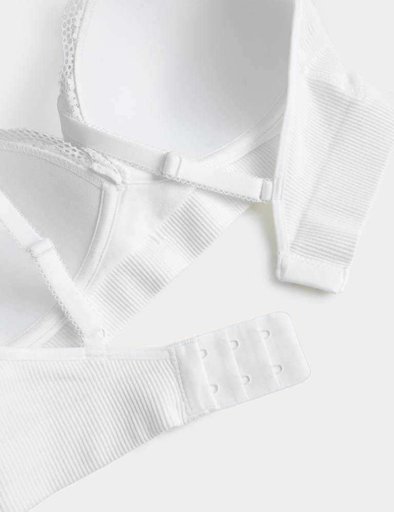 Jasmine Lace Seamfree Non Wired Plunge Bra Set A-E 6 of 6