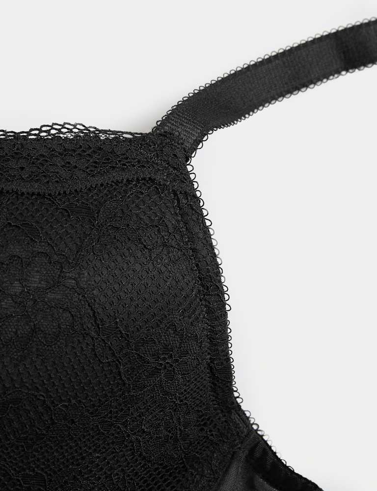 Jasmine Lace Wired Plunge Bra Set F-H 4 of 6