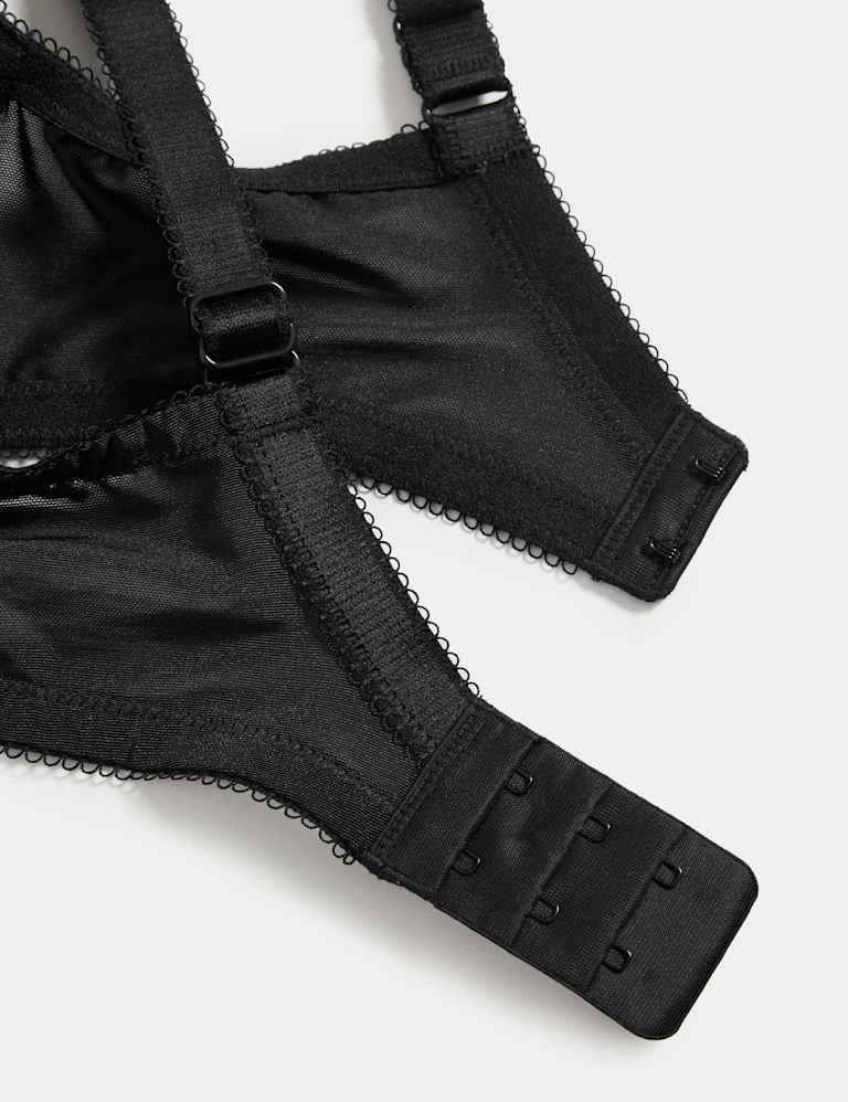 Jasmine Lace Wired Plunge Bra Set F-H 6 of 6