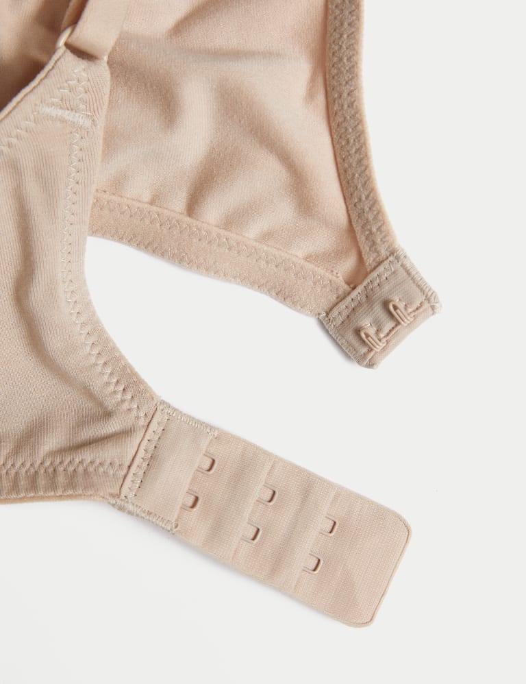 3pk Non Wired Plunge T-Shirt Bras Set A-E 5 of 5