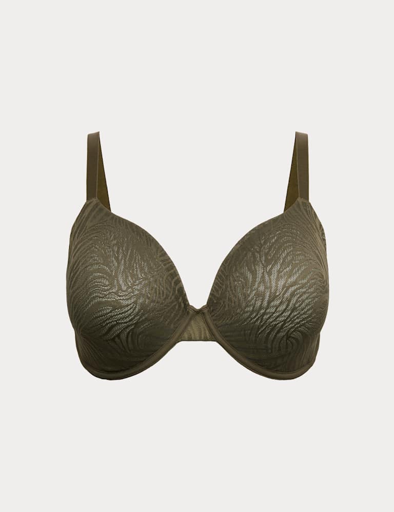 Body Lace Wired Demi Cup Bra Set F+ 2 of 6
