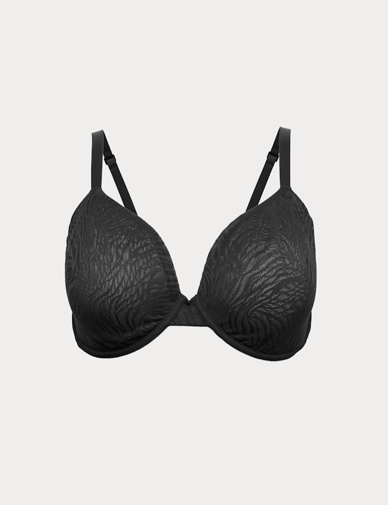 Body Lace Wired Demi Cup Bra Set F+ 2 of 6