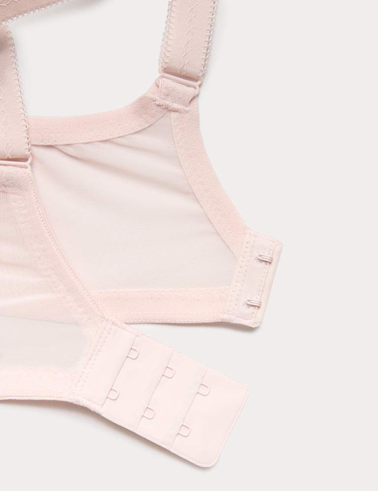 Mesh Wired Extra Support Bra Set F-J 6 of 6