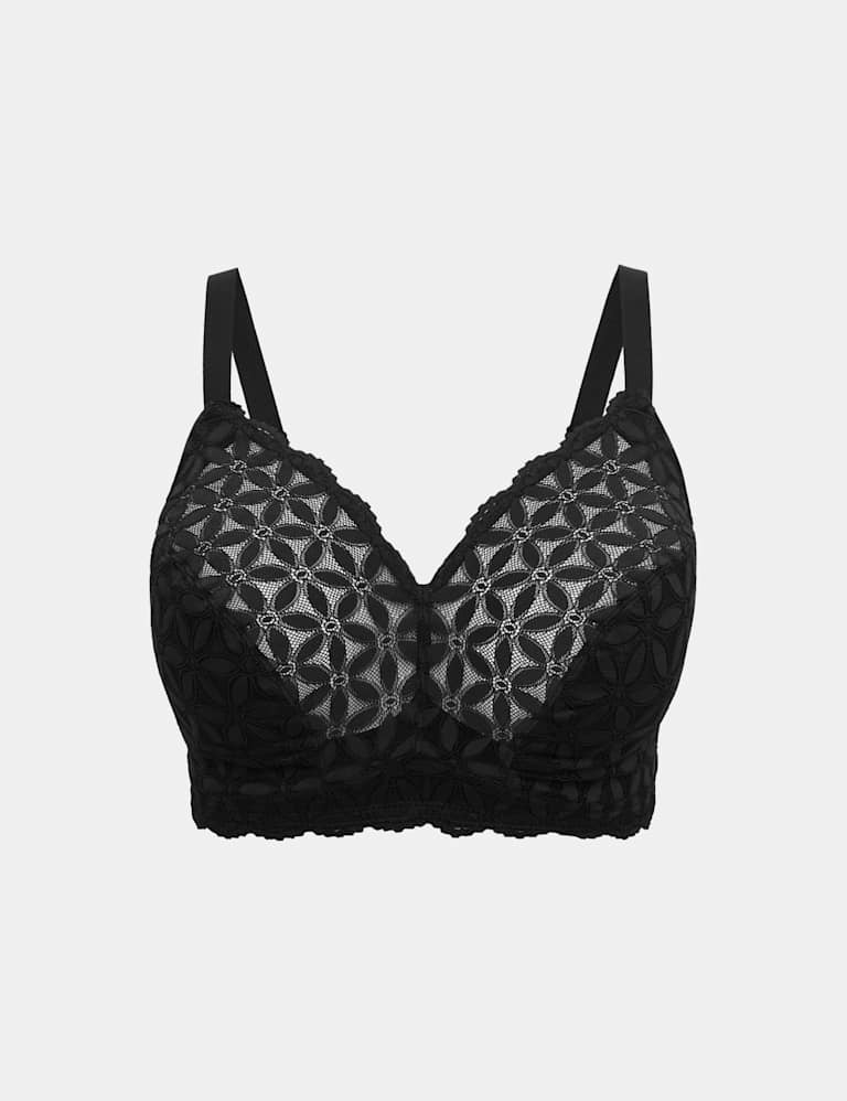 Lace Non-Padded Bralette F-H | M&S Collection | M&S
