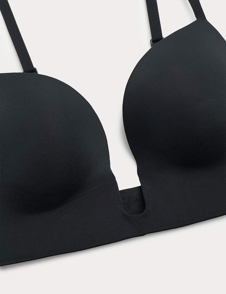 Body Invisibles Wired Push Up Plunge Bra Set A-E 4 of 6