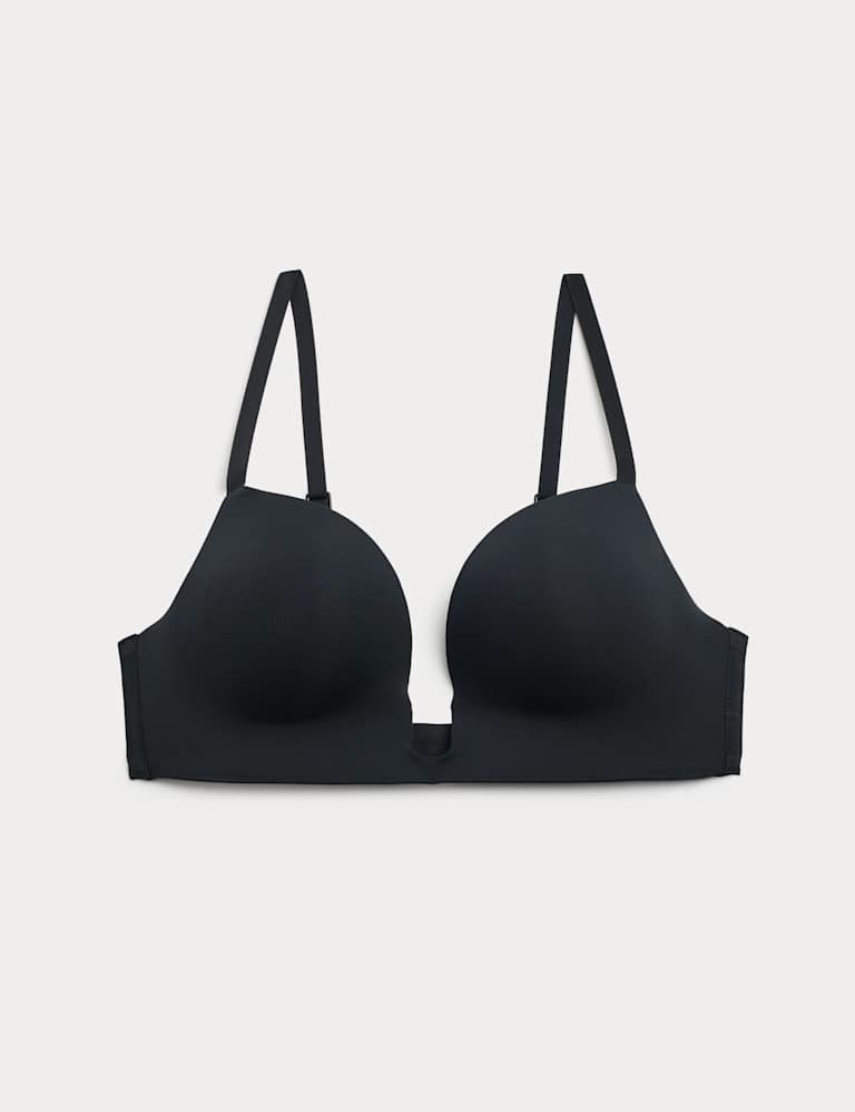 Body Invisibles Wired Push Up Plunge Bra Set A-E 2 of 6
