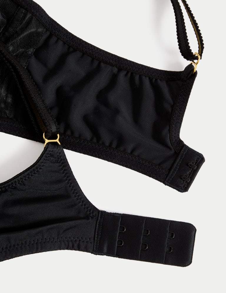 Amelia Lace Non Wired Full Cup Bra Set A-E 6 of 6