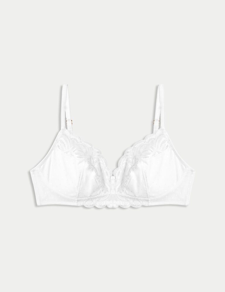 Amelia Lace Non Wired Full Cup Bra Set A-E 2 of 6
