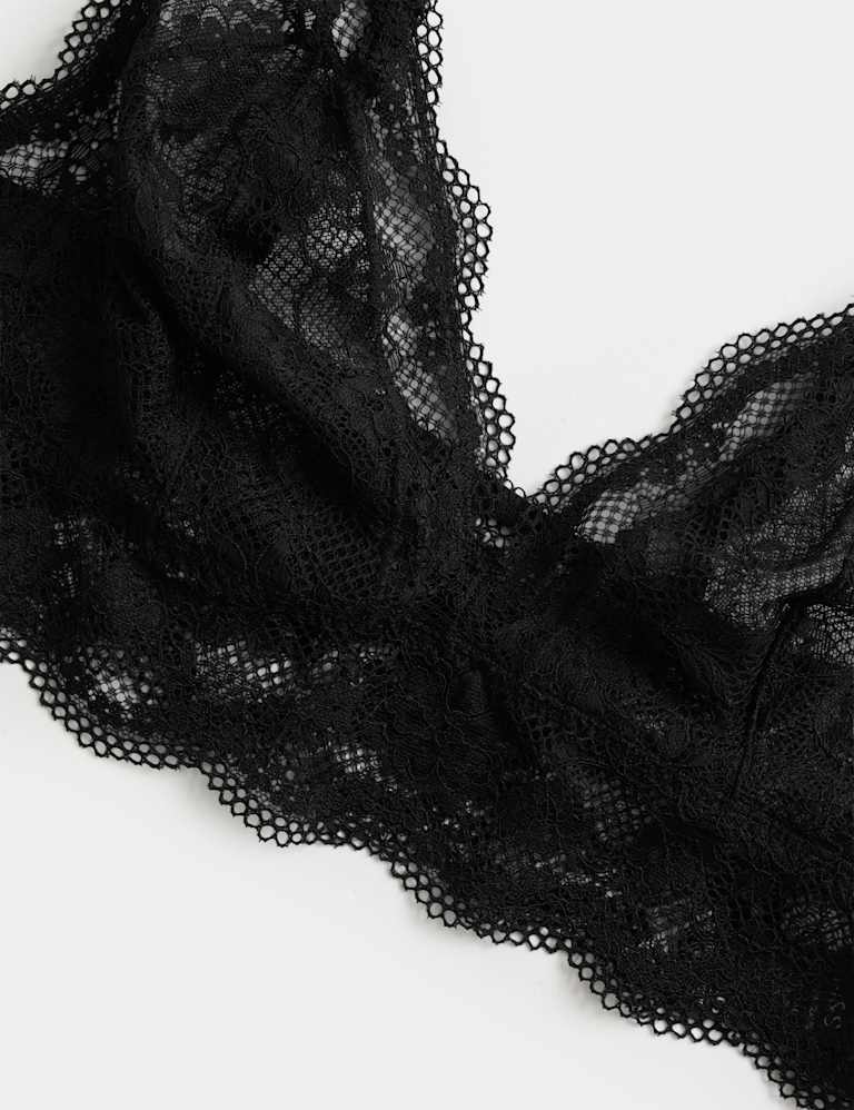 Jasmine Lace Non Wired Longline Bralette Set A-E 4 of 6