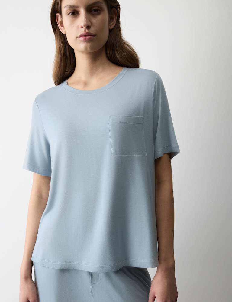 Pocket Detail Pyjama Top Set 4 of 6