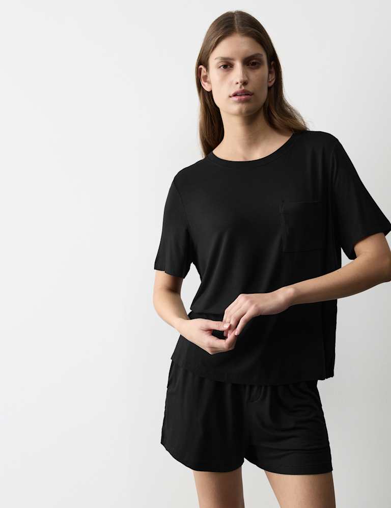 Pocket Detail Pyjama Top Set 6 of 6