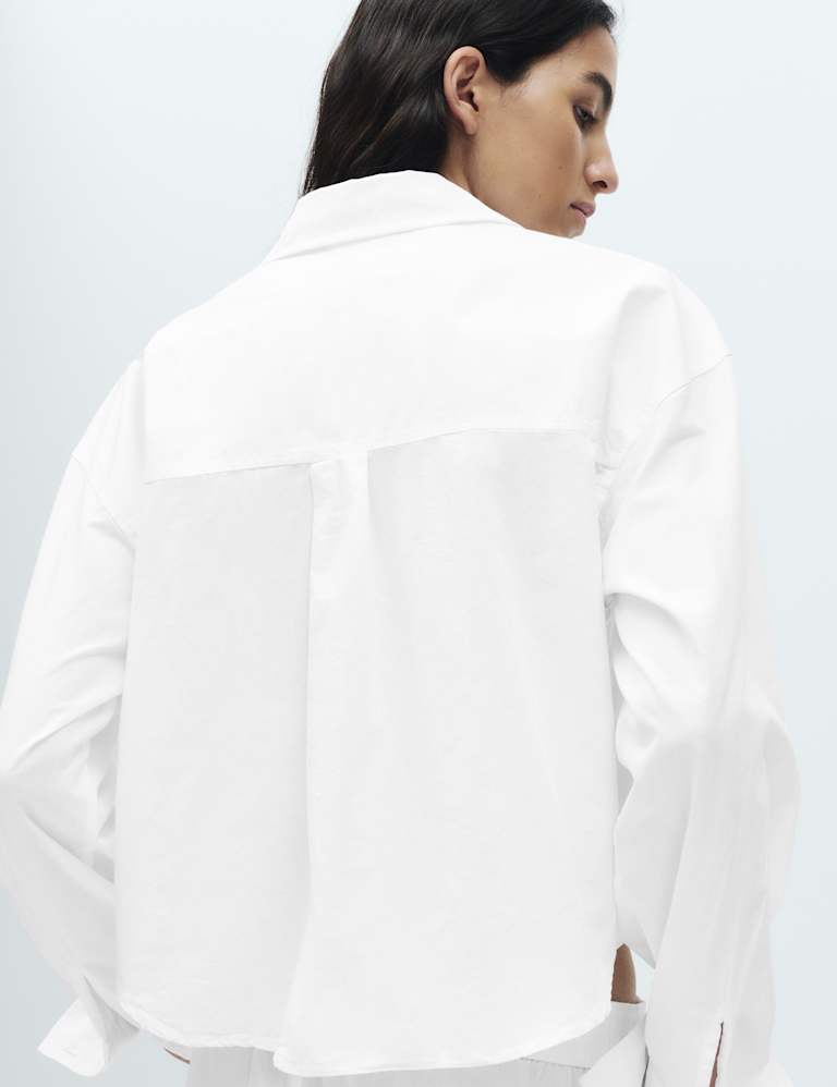 Pure Cotton Pyjama Shirt Set 5 of 6