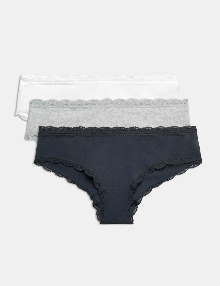 3pk Wired Plunge T-Shirt Bras Set A-E 1 of 6