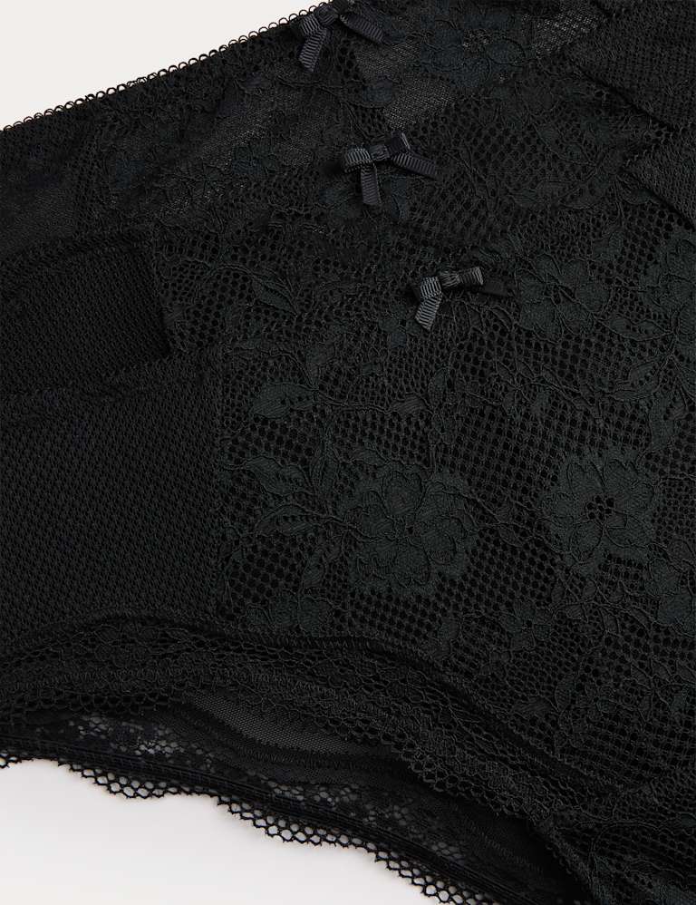 Jasmine Lace Non Wired Plunge Bra Set A-E 6 of 6