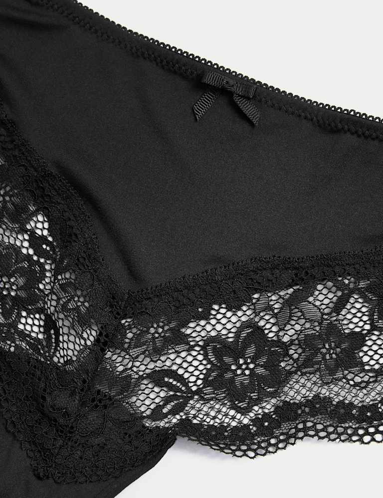 Jasmine Lace Wired Balcony Bra Set A-E 5 of 6