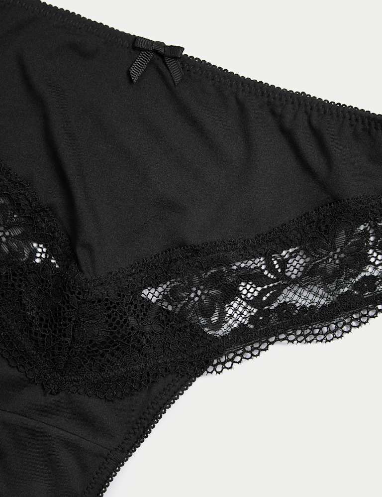 Jasmine Lace Wired Push Up Plunge Bra Set A-E 4 of 5