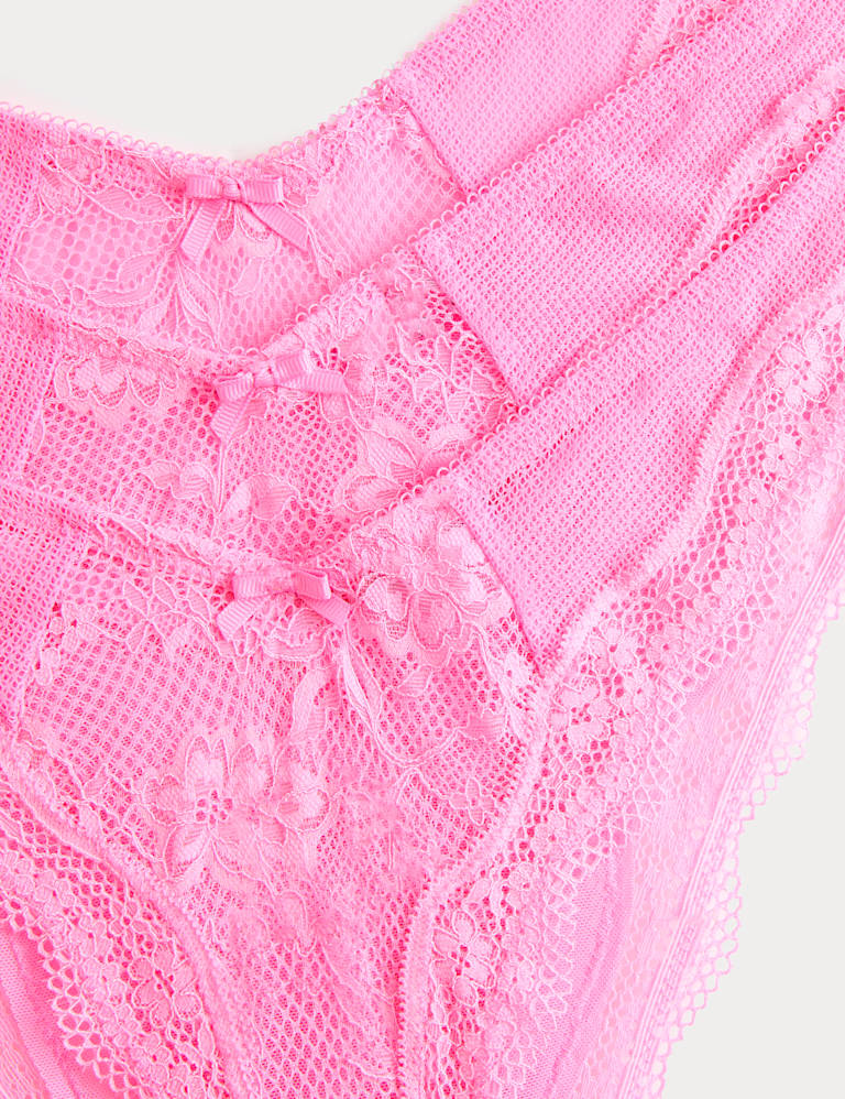 Jasmine Lace Wired Balcony Bra Set A-E 5 of 6