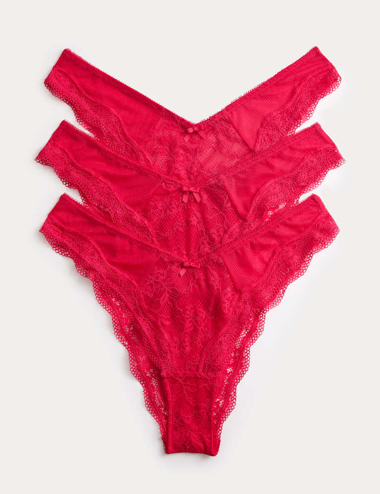 Jasmine Lace Wired Balcony Bra Set A-E 1 of 6