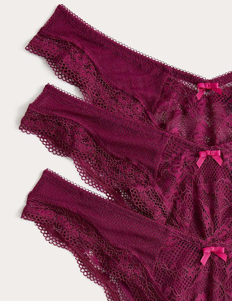 Jasmine Lace Wired Demi Cup Bra Set A-E 5 of 6