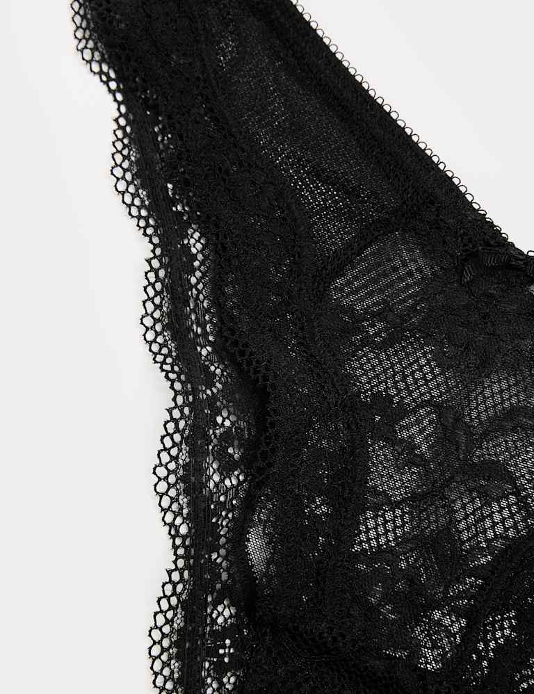 Jasmine Lace Wired Plunge Bra Set A-E 5 of 6